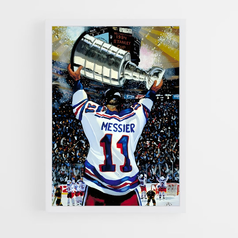 Poster Le Triomphe de Messier – affiche Hockey sur glace (vue 3)